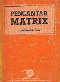 Image of Pengantar Matrix