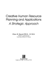Image of Creative Human Resource Planning & Application: A Strategic Approach