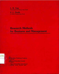 Image of Research methods for business and management