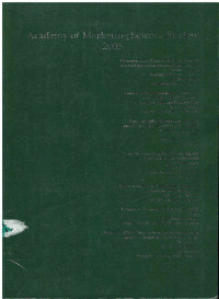 Image of Academy of Marketing Science Review Vol. 2005 No. 3