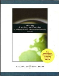 Image of Advertising and Promotion: An Integrated Marketing Communications Perspective 8 Ed.