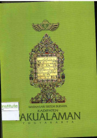 Image of Warnasari Sistem Budaya Kadipeten Pakualaman