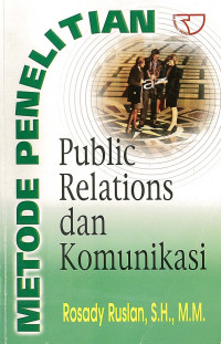 Image of Metode Penelitian Public Relations dan Komunikasi