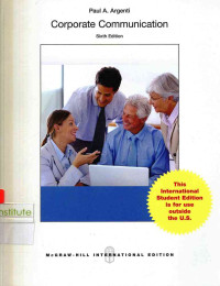Image of Corporate Communication 6th Edition