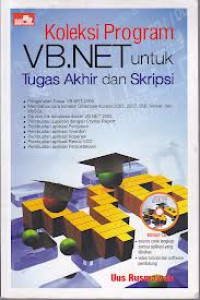 Image of Koleksi program VB.NET untuk tugas akhir dan skripsi