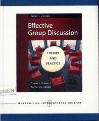 Image of Effective Group Discussion: Theory & Practice