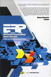 Image of ERP : Menyelaraskan Teknologi Informasi dengan Strategi Bisnis