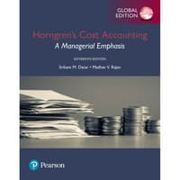 Image of Hongren's Cost Accounting : A Managerial Emphasis 6 ed