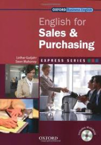 Image of Express Series : English for Sales & Purchasing