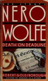 Image of A Nero Wolfe Mystery: Death on Deadline