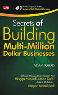 Image of Secrets of Building Multi-Milion Dollar Businesses