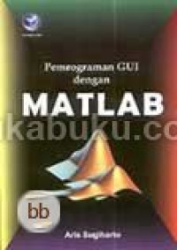 Image of Pemrograman GUI dengan MATLAB