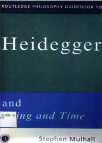 Image of Heideggers and Being and time