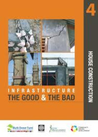 Image of House Construction: Picture Book The Good & The Bad Infrastructure