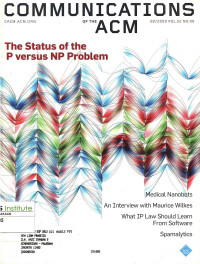 Image of Communications Of the ACM 09/2009 Vol. 52 No. 09 | September 2009