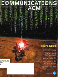 Image of Communications Of the ACM 02/2014 Vol. 57 No. 02 | Februari 2014