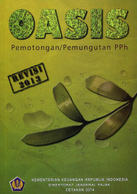Image of OASIS: Pemotongan/ Pemungutan PPh