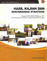 Image of Hasil Kajian dan Rekomendasi Strategis