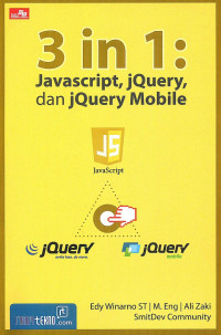 Image of 3 in 1: Javascript, jQuery, dan jQuery Mobile