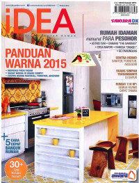 Image of IDEA Ide Kreatif Seputar Rumah: 140/XI/ Januari 2015