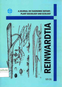 Image of A Journal on Taxonomic Botany, Plant Sociology and Ecology: 13 (1) 30-Des 2009