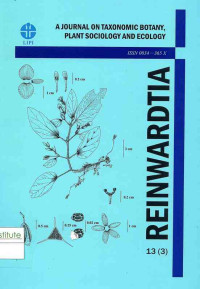 Image of A Journal on Taxonomic Botany, Plant Sociology and Ecology: 13 (3) 11-Apr 2012