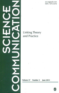 Image of Science Communication: Vol. 37 No.3 | Juni 2015