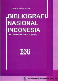 Image of Bibliografi Nasional Indonesia | Vol.62 No. 2