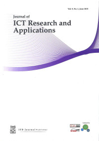 Image of Journal of ICT Research and Applications : Vol. 9 No. 1 I Juni 2015