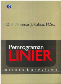 Image of Pemrograman Linier: Metode dan Problema