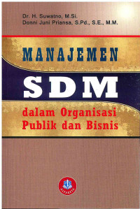Image of Manajemen SDM Dalam Organisasi Publik dan Bisnis