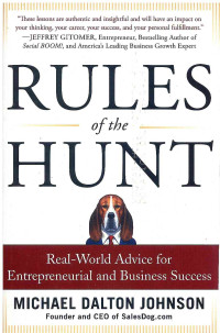 Image of Rules of the Hunt: Real-World Advice for Entrepreneurial and Business Success