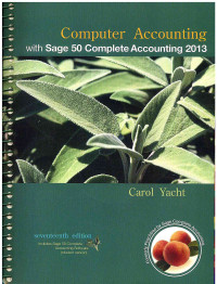 Image of Computer Accounting with Sage 50 Complete Accounting 2013 17 Ed.