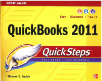 Image of QuickSteps: QuickBooks 2011