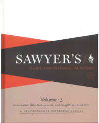 Image of Sawyer's: Guide For Internal Auditors Volume 3 | 6 Ed.