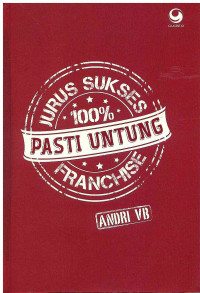 Image of Jurus Sukses Franchise 100% Pasti Untung