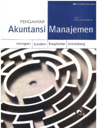 Image of Pengantar Akuntansi Manajemen Edisi 16 Buku 1