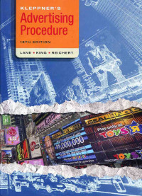 Image of Kleppner's Advertising Procedure 18 ed.
