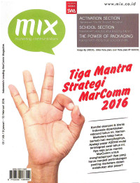 Image of MIX No. 01/XIII | 13 Januari - 10 Februari 2015