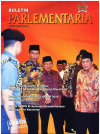 Image of Buletin Parlementaria No. 913/IV/VI/2016 | Juni 2016