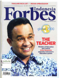 Image of Forbes Indonesia: Vol. 7 Issue 7 | Juli 2016