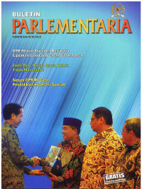 Image of Buletin Parlementaria No. 926/IV/IX/2016 | September 2016