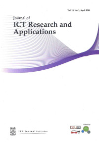 Image of Journal of ICT Research and Applications : Vol. 10 No. 1 I April 2016