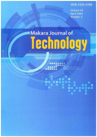 Image of Makara Journal of Technology | Vol. 18 No.1 - April 2014