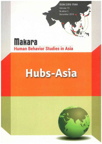 Image of Makara Human Behavior Studies in Asia | Vol. 19 No.2 - Desember 2015