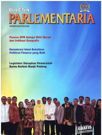 Image of Buletin Parlementaria No. 930/IV/X/2016 | Oktober 2016