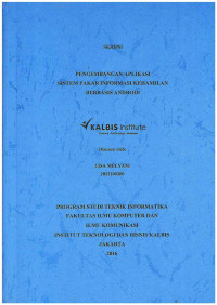 Image of Pengembangan Aplikasi Sistem Pakar Informasi Kehamilan Berbasis Android