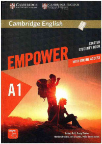 Image of Cambridge English Empower Starter Student's Book