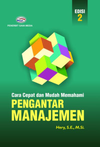 Image of Cara cepat dan mudah memahami pengantar manajemen