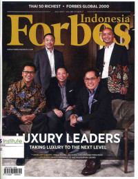 Image of Forbes Indonesia: Vol. 8 Issue 7|July 2017